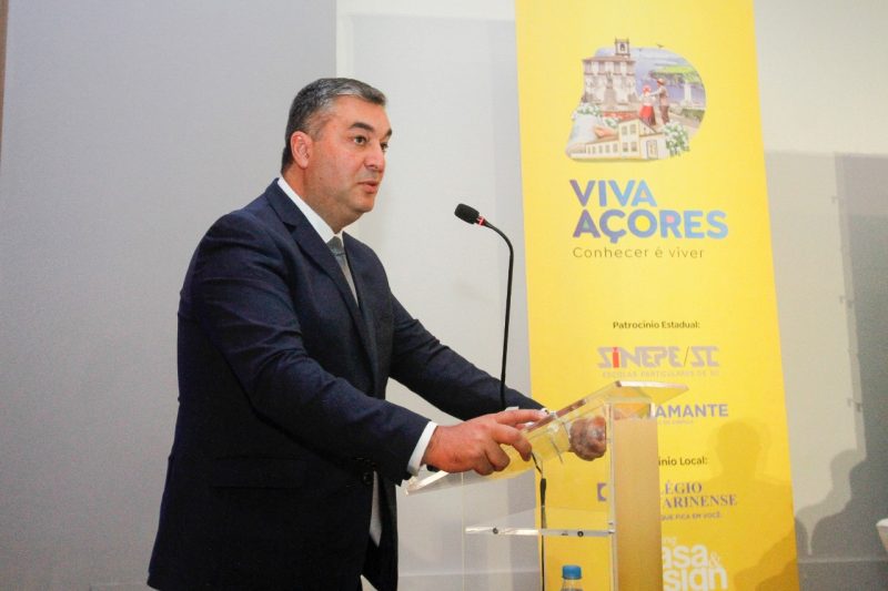 Luis Virg&iacute;lio de Souza da Silveira veio dos Estados Unidos para participar do workshop em Florian&oacute;polis – Foto: Leo Munhoz/ND