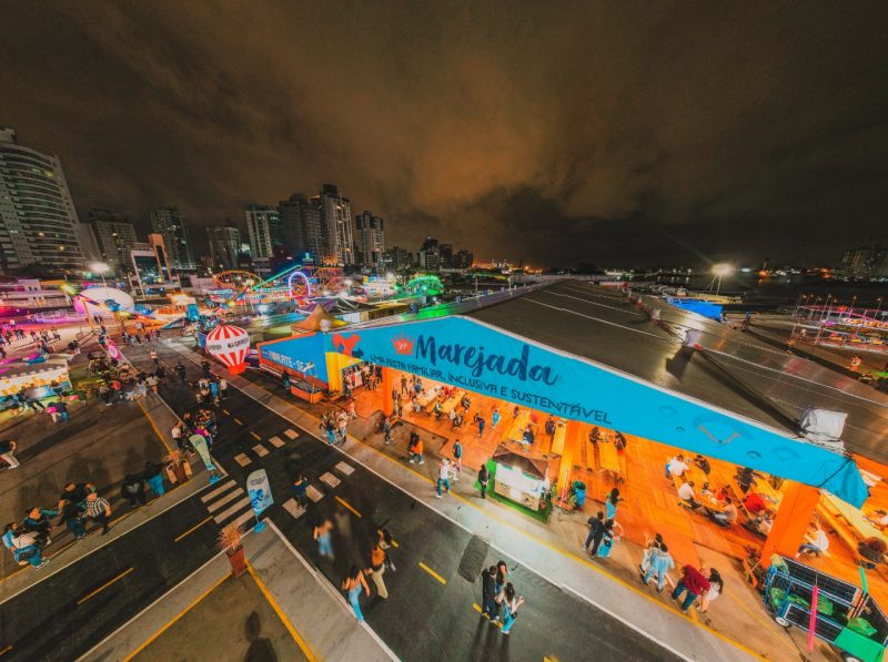Marejada recebeu 90 mil pessoas nos primeiros quatro dias de festa – Foto: Luis Debiasi/@Sou Bem Itaja&iacute;