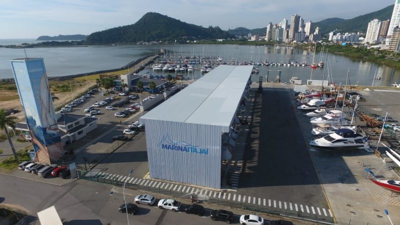 Chegada de regata ser&aacute; na moderna Marina Itaja&iacute; – Foto: Marina Itaja&iacute;/Divulga&ccedil;&atilde;o/ND