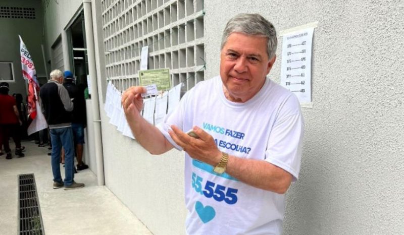 Mario Motta &eacute; eleito como deputado estadual – Foto: @mariomottatv/Reprodu&ccedil;&atilde;o/ND