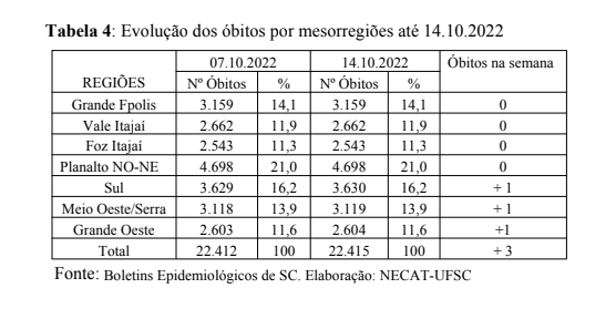 Quatro regi&otilde;es n&atilde;o registaram mortes por Covid-19 em uma semana – Foto: Necat/Divulga&ccedil;&atilde;o/ND+