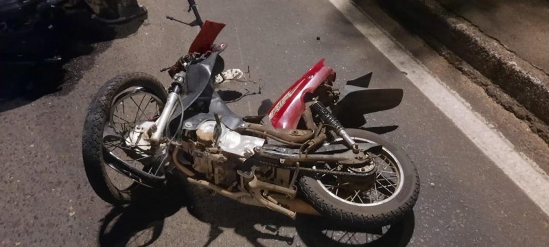 Motociclista na contram&atilde;o morre em acidente em SC – Foto: Pol&iacute;cia Militar/Divulga&ccedil;&atilde;o/ND