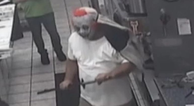 Pol&iacute;cia perseguiu esse palha&ccedil;o e conseguiu encontr&aacute;-lo ap&oacute;s 10 dias – Foto: REPRODU&Ccedil;&Atilde;O/V&Iacute;DEO/PENNSYLVANIA STATE POLICE