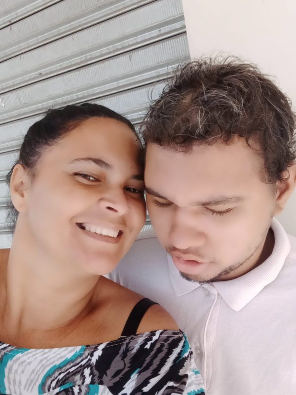 M&aacute;xima e o filho Daniel – Foto: Arquivo Pessoal/Divulga&ccedil;&atilde;o/ND