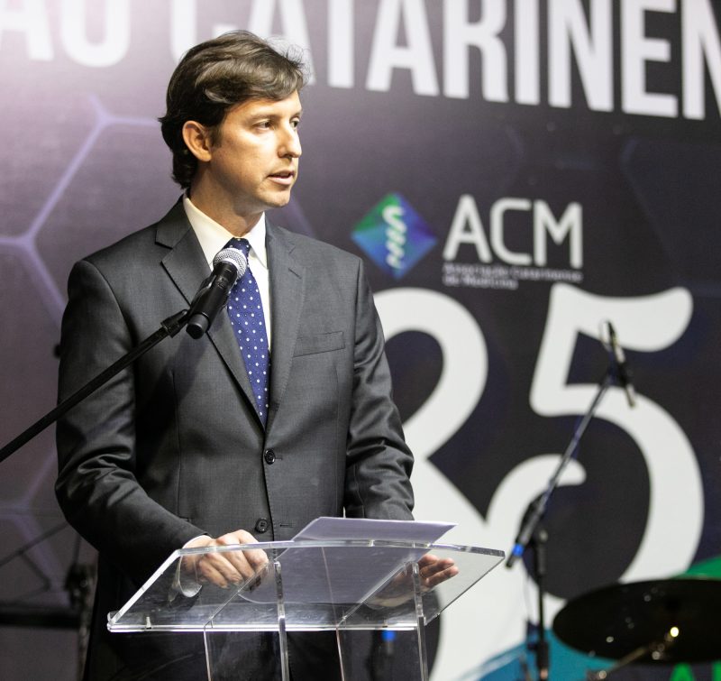 Presidente da ACM, Dr. Ademar Jos&eacute; de Oliveira Paes Junior, fez destacado pronunciamento na comemora&ccedil;&atilde;o ao Dia do M&eacute;dico 2022 – Foto: ACM/Divulga&ccedil;&atilde;o
