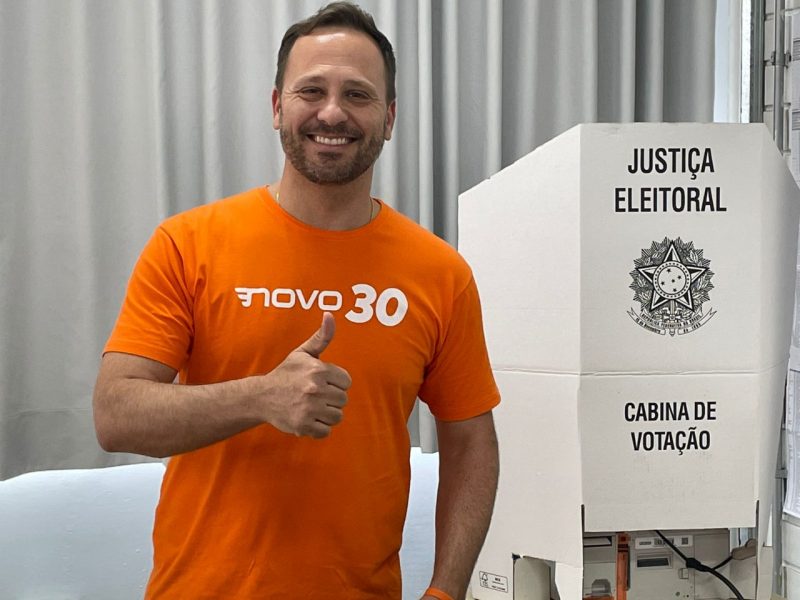 Adriano Silva, pré-candidato a prefeito de Joinville pelo NOVO