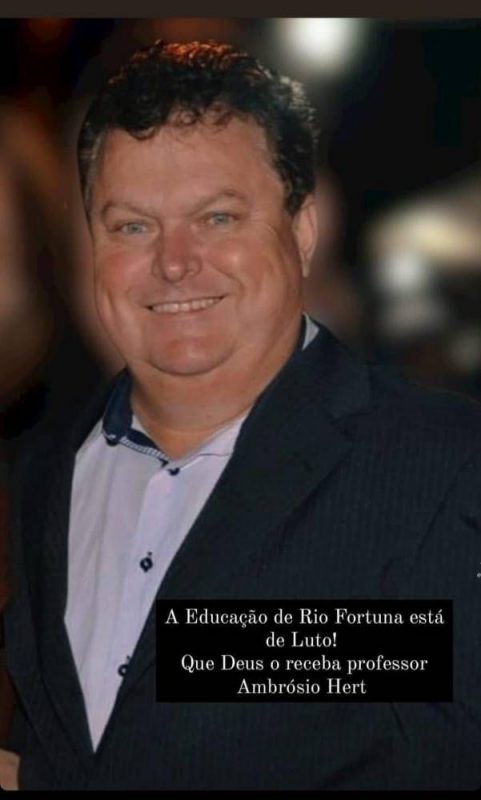 Professor Ambr&oacute;sio Herdt conduzia um ve&iacute;culo &Ocirc;nix – Foto: Divulga&ccedil;&atilde;o/ND