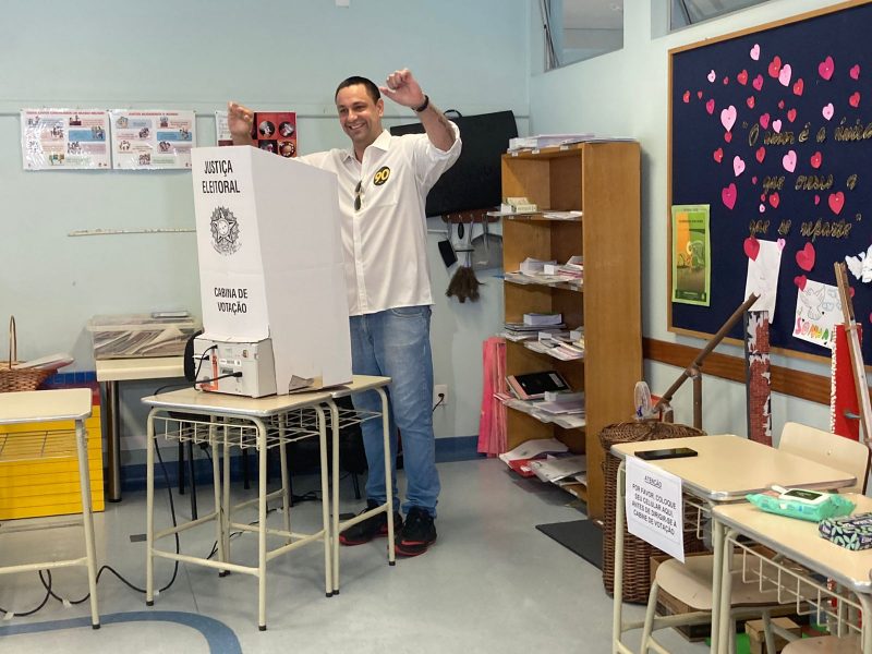 ‘Povo catarinense mandou para casa a velha pol&iacute;tica”, diz Ralf Zimmer sobre resultado das urnas- Foto: Osvaldo Sagaz/ ND