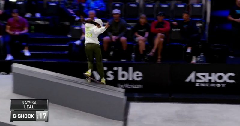 Rayssa Leal conquista mais uma etapa do Mundial de Skate