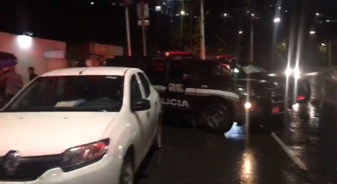 Atentado ocorreu no bairro Nova Cintra, em Belo Horizonte – Foto: Reprodu&ccedil;&atilde;o/Record TV Minas/ND