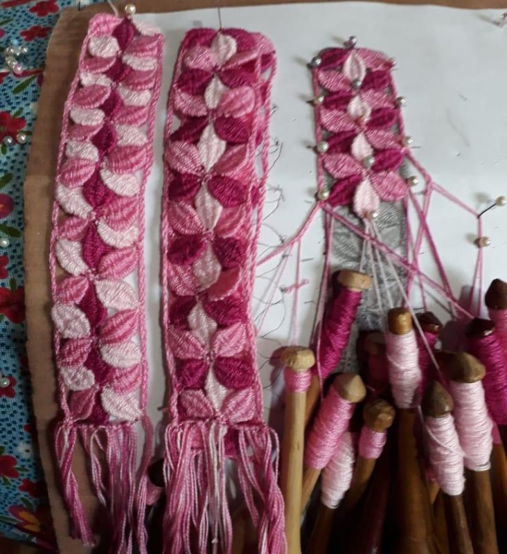 No evento, renda produzida em cor de rosa ser&aacute; doada para a Amucc – Foto: Divulga&ccedil;&atilde;o/ND