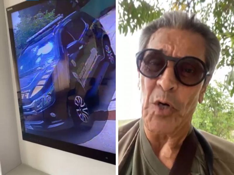 Roberto Jefferson divulga v&iacute;deo ap&oacute;s trocar tiros com a PF – Foto: Reprodu&ccedil;&atilde;o/ND