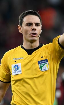 Rodrigo D Alonso Ferreira, que &eacute; paulista, mas mora em Florian&oacute;polis e apita pela FCF (Federa&ccedil;&atilde;o Catarinense de Futebol) – Foto: FCF/Divulga&ccedil;&atilde;o/ND