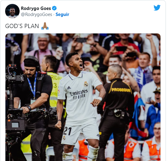 Rodrygo provoca rapper americano – Foto: Reprodu&ccedil;&atilde;o Twitter