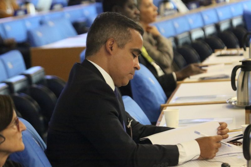 Ministro da Cidadania, Ronaldo Bento, durante a reuni&atilde;o desta ter&ccedil;a-feira – Foto: @rvieirabento/Reprodu&ccedil;&atilde;o/ND