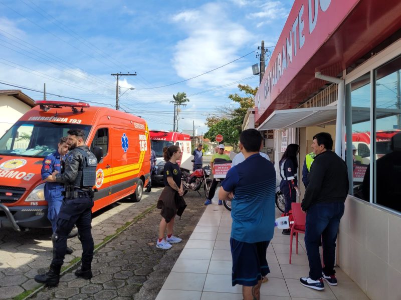 Roubo a restaurante no Carianos – Foto: GMF/Divulga&ccedil;&atilde;o/ND