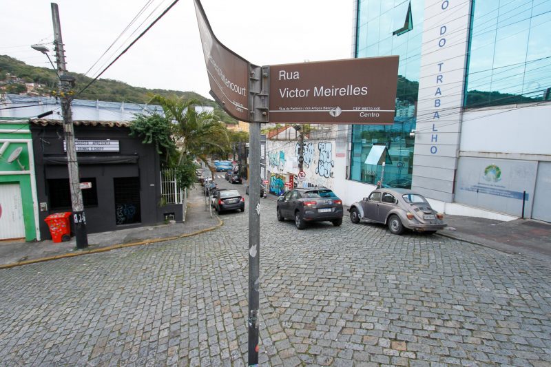Rua Victor Meirelles ets&aacute; no circuito bo&ecirc;mio da ala leste do Centro Hist&oacute;rico de Florian&oacute;polis – Foto: Leo Munhoz/ND
