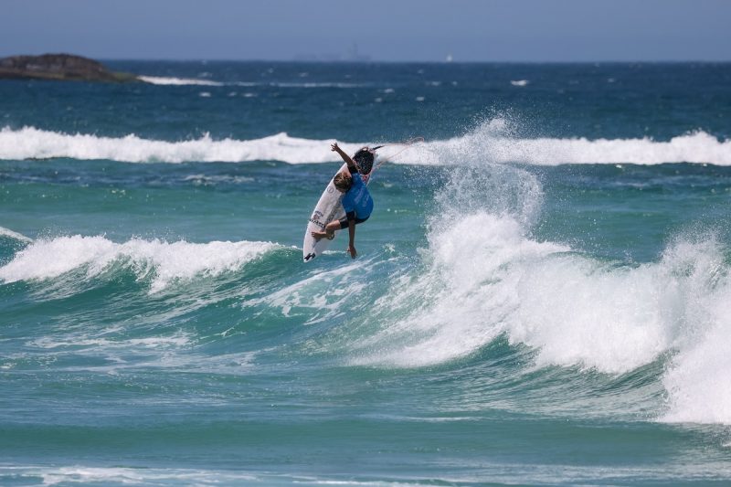 Ryan Kainalo usou os a&eacute;reos para avan&ccedil;ar para a quinta fase – Foto: Daniel Smorigo / 213 Sports