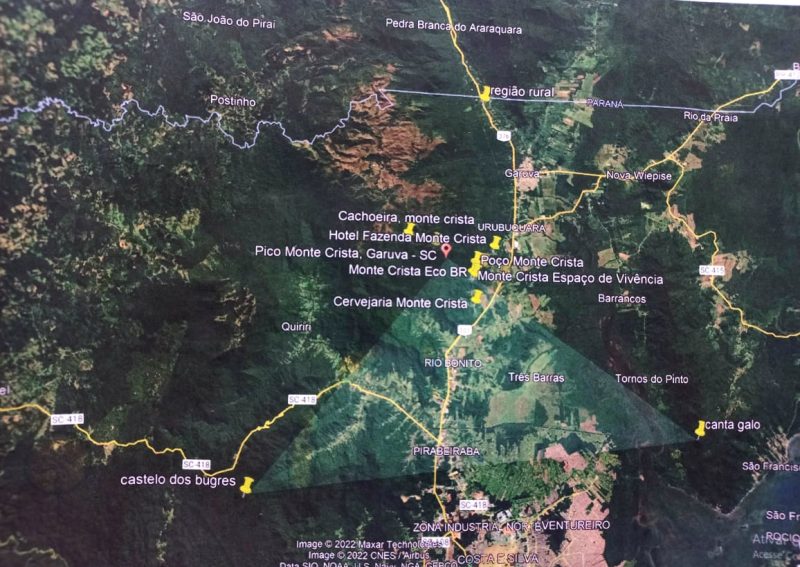 Tri&acirc;ngulo energ&eacute;tico da regi&atilde;o Norte de SC &ndash; Foto: Reprodu&ccedil;&atilde;o/Divulga&ccedil;&atilde;o ND