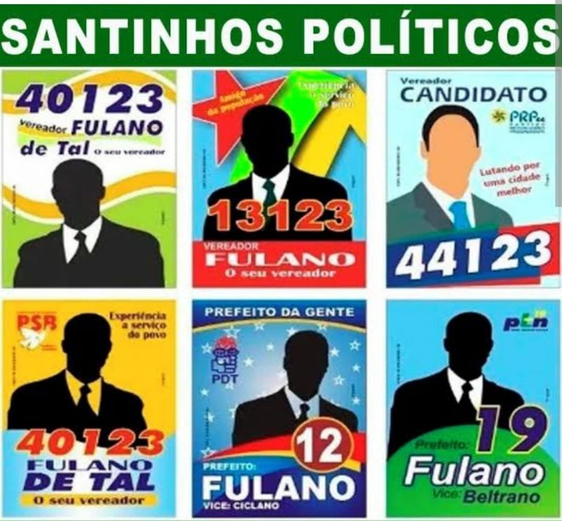 Candidatos &agrave;s v&eacute;speras das elei&ccedil;&otilde;es, aproveitaram todos os eventos para entregarem seus &uacute;ltimos santinhos em busca de votos – Foto: Divulga&ccedil;&atilde;o/ND