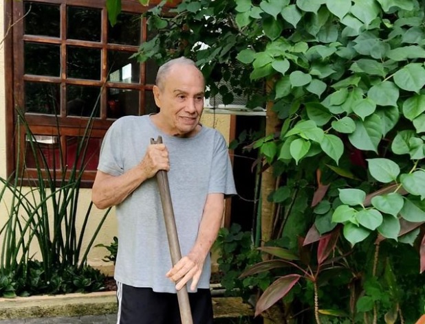 O ator disse que passou maus bocados desde que contraiu a doen&ccedil;a – Foto: Reprodu&ccedil;&atilde;o/Instagram