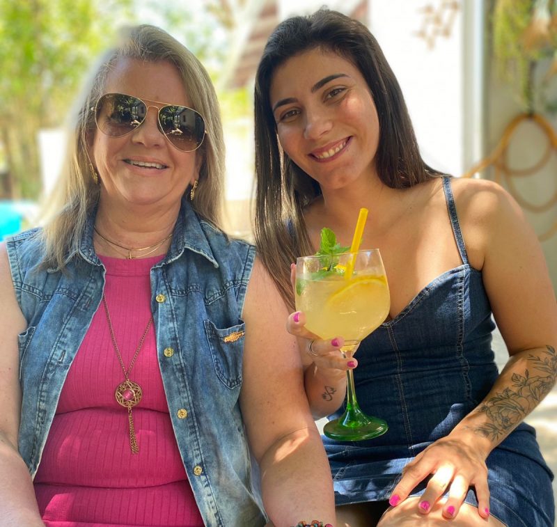 Suzete e Suyanne, al&eacute;m de m&atilde;e e filha, s&atilde;o amigas insepar&aacute;veis – Foto: Arquivo Pessoal/Cedido/ND