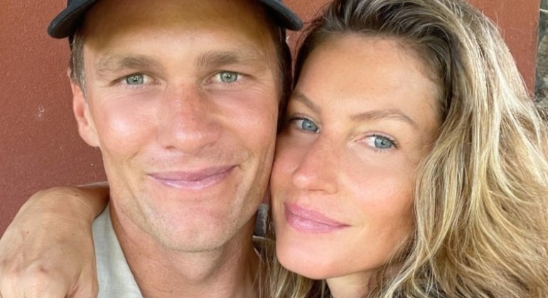 Tom Brady e Gisele B&uuml;ndchen – Foto: Reprodu&ccedil;&atilde;o/Record TV/ND