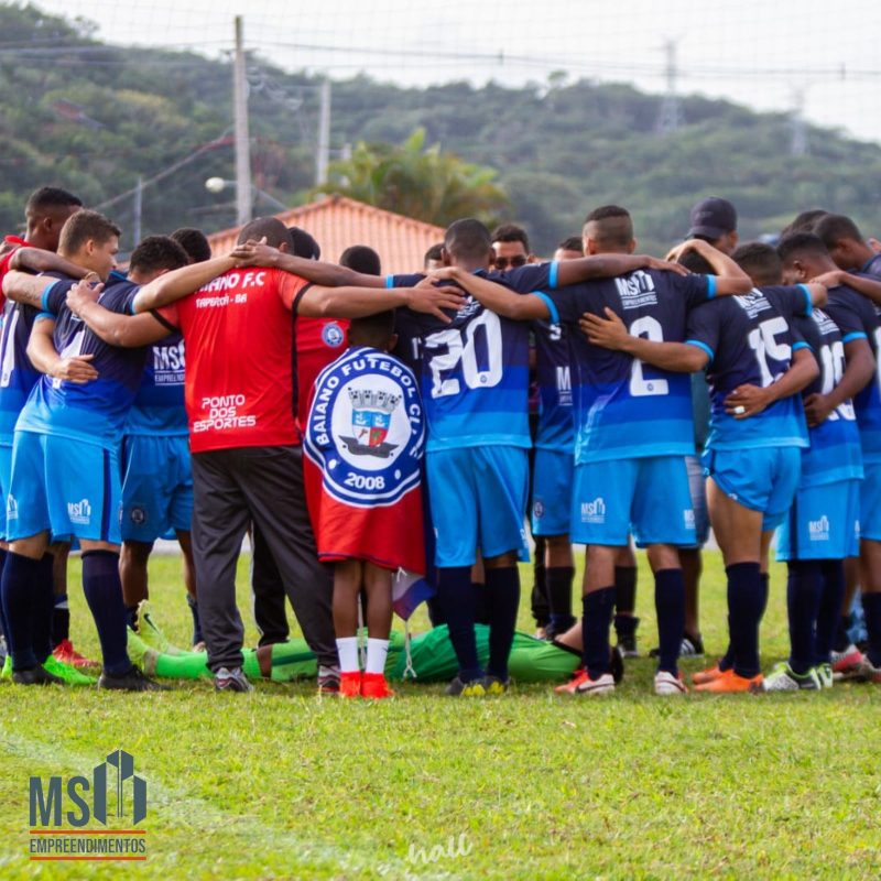 Uni&atilde;o dos baianos que vieram para o Sul – Foto: Baianos FC/divulga&ccedil;&atilde;o