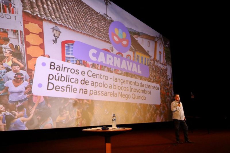 Ap&oacute;s dois anos, o Carnaval, com escolas de samba, est&aacute; de volta – Foto: Cristiano Andujar/PMF/Divulga&ccedil;&atilde;o/ND