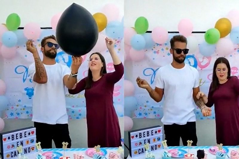 Pais ficam intrigados quando bal&atilde;o aparece vazio – Foto: Internet/Reprodu&ccedil;&atilde;o