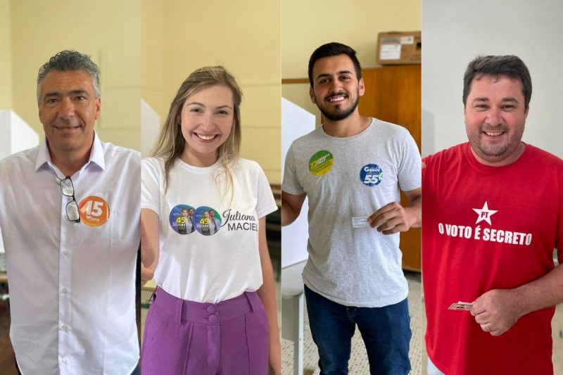 Canoinhas teve quatro candidatos &agrave; prefeitura – Foto: Felipe Bambace/Arte ND