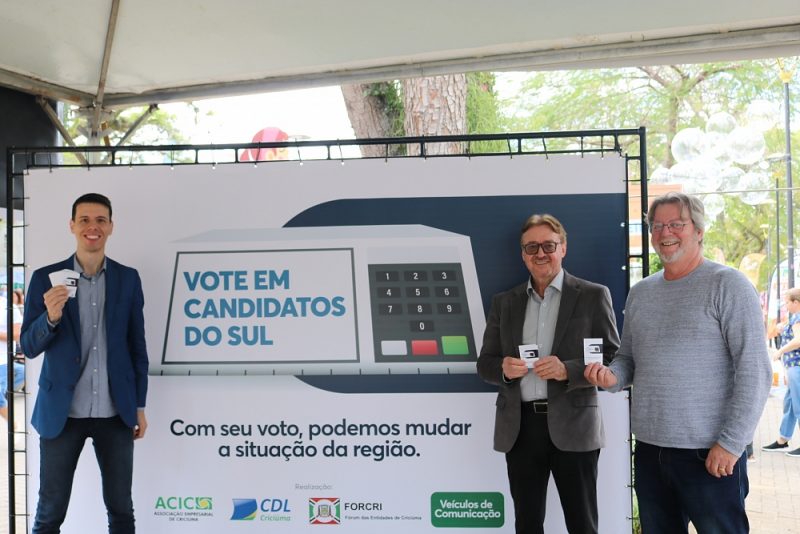 A campanha pelo voto do Sul indica para Crici&uacute;ma duas cadeiras menos na ALESC. – Foto: Divulga&ccedil;&atilde;o