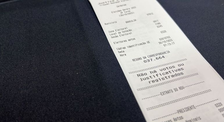 Zer&eacute;sima das urnas foram impressas &agrave;s 7h pelos tribunais eleitorais regionais – Foto: ASCOM/TRE-DF/Divulga&ccedil;&atilde;o/ND