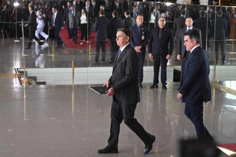 Presidente discursou por apenas dois minutos e não mencionou eleições &#8211; Foto: AFP/Divulgação/ND