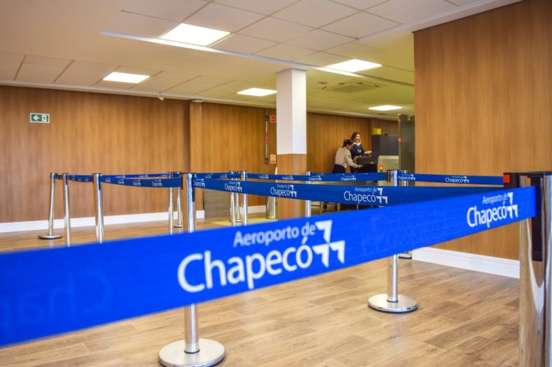 Aeroporto de Chapec&oacute; – Foto: Arquivo/Voe Xap/ND