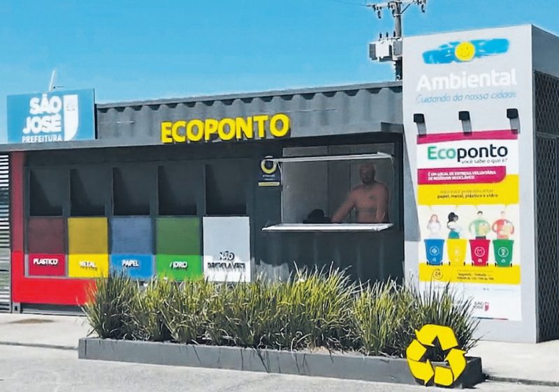 Dez caminh&otilde;es circulam diariamente pelas ruas de S&atilde;o Jos&eacute; num roteiro que inclui todas as ruas, de todos os bairros – Foto: Jacson Botelho/NDTV