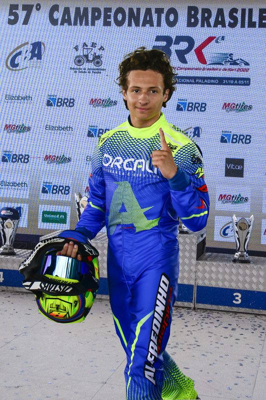 Alfredinho Ibiapina fecha a temporada 2022 com a mais importante conquista da carreira – Foto: Eni Alves