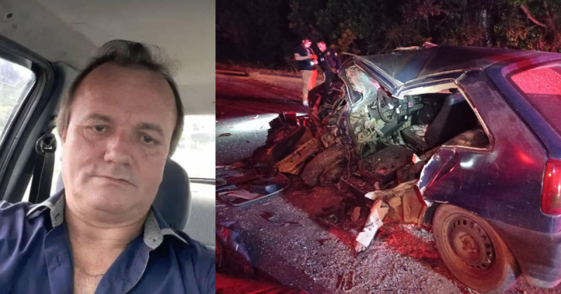 Identificado homem que morreu em acidente no Alto Vale – Foto: Divulga&ccedil;&atilde;o/Pol&iacute;cia Rodovi&aacute;ria Federal/Reprodu&ccedil;&atilde;o/ND