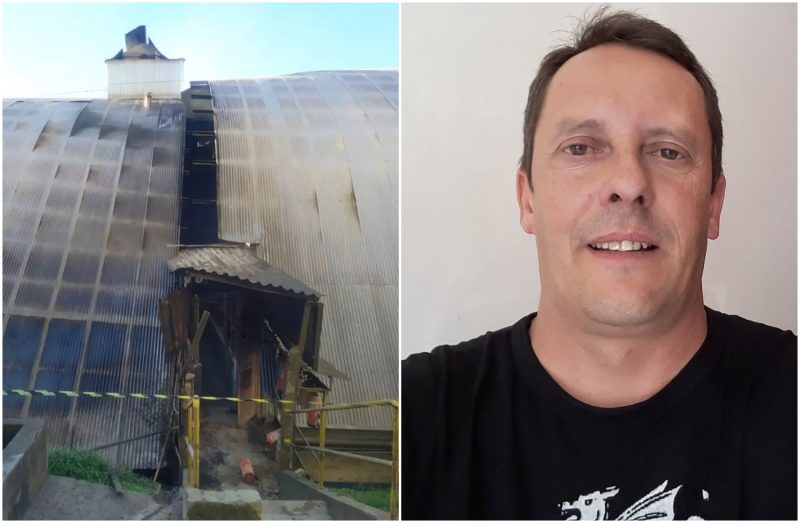 Leandro Vargas, de 50 anos, morreu na manh&atilde; desta quinta-feira (3). &mdash; Foto: Montagem/ND