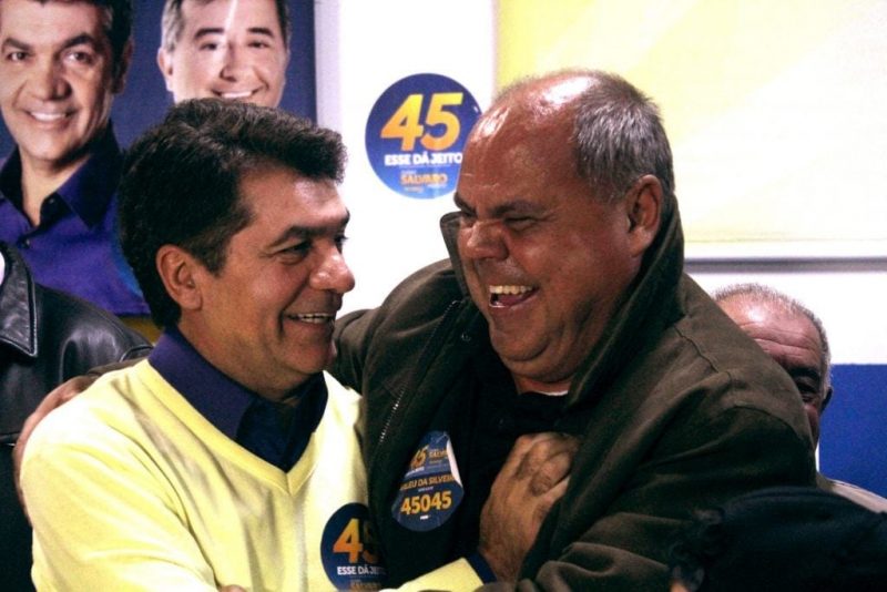 Prefeito Cl&eacute;sio Salvaro leva de volta ao Pa&ccedil;o Municipal o vereador Arleu da Silveira. Posse acontece nesta quarta-feira&nbsp; – Foto: Arquivo