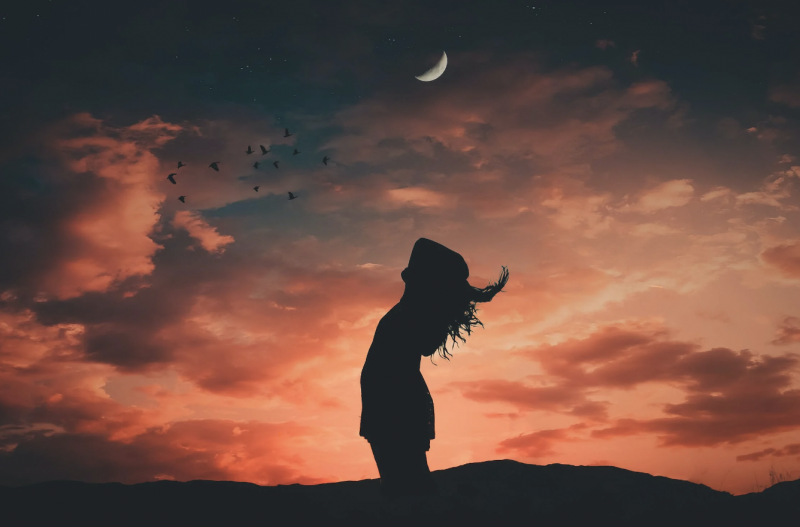 Imagem Ilustrativa. A fase da lua minguante &eacute; relacionada com finaliza&ccedil;&otilde;es e com desapegos – Foto: Alexandro David/Pexels/Divulga&ccedil;&atilde;o/ND