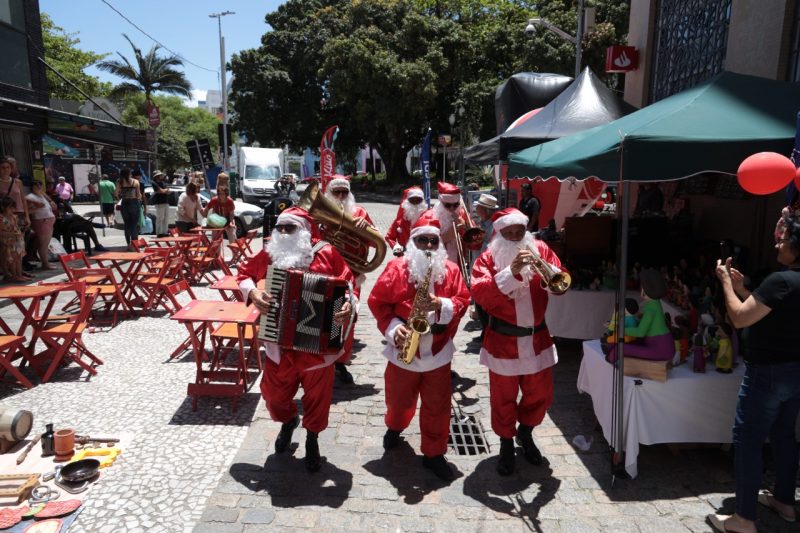 Banda agitou o Centro de Florian&oacute;polis – Foto: Luciano Nunes/Divulga&ccedil;&atilde;o/ND