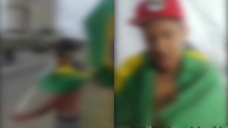 Pol&iacute;cia investiga den&uacute;ncia de c&aacute;rcere privado em manifesta&ccedil;&atilde;o em Itapema – Foto: Reprodu&ccedil;&atilde;o/Internet/ND