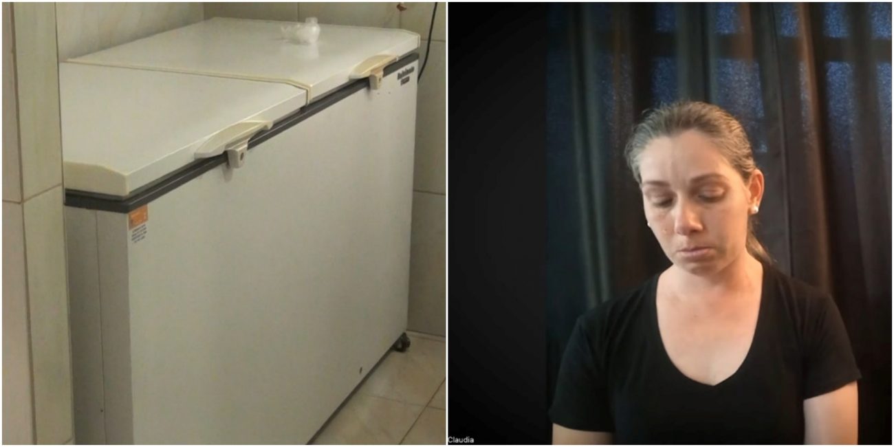 Claudia confessou que matou o marido em Lacerdópolis, em 2022; ela é acusada de matar o marido e congelar corpo 