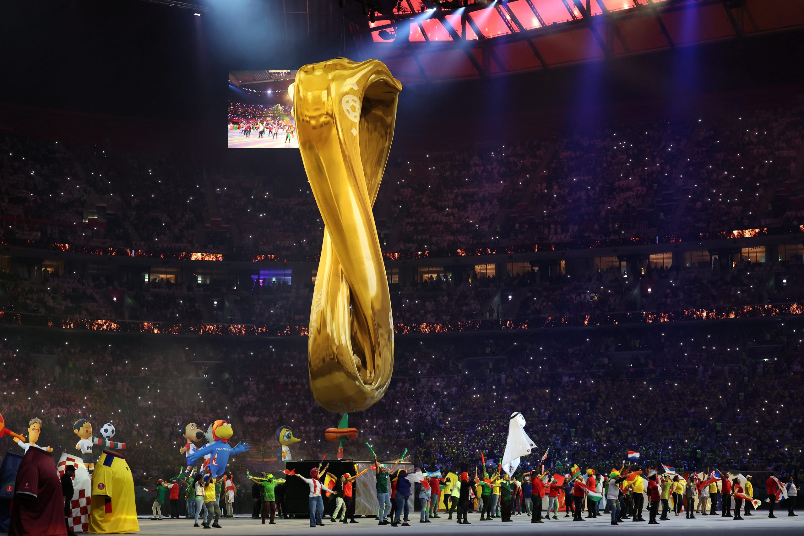 Cerimônia de abertura da Copa lembra cultura e riquezas naturais