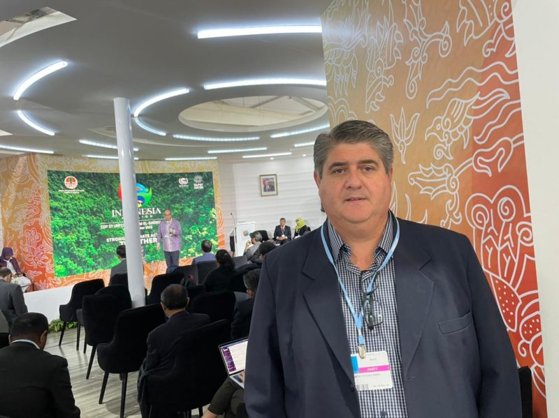 Participam do evento o presidente do IMA (Instituto do Meio Ambiente de Santa Catarina), Daniel Vinicius Netto. – Foto: Governo SC/Divulga&ccedil;&atilde;o/ND