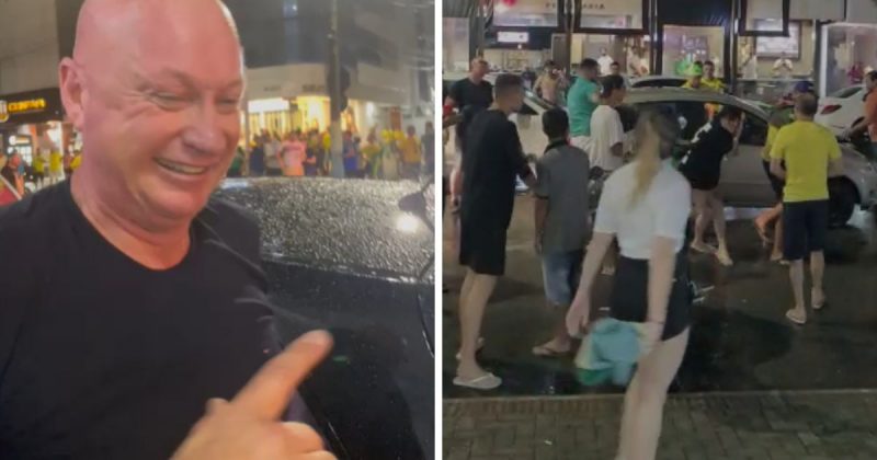 V&iacute;tima conta em detalhes agress&atilde;o que sofreu de manifestantes em Itapema – Foto: Reprodu&ccedil;&atilde;o/ND/Arquivo Pessoal