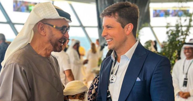 Prefeito de Balne&aacute;rio Cambori&uacute; se encontrou com Mohamed bin Zayed bin Sultan Al Nahyan, presidente dos Emirados &Aacute;rabes Unidos – Foto: Secom BC/Divulga&ccedil;&atilde;o