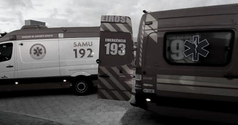 Jovem morreu ap&oacute;s sofrer corte profundo no bra&ccedil;o com estilha&ccedil;o de janela – Foto: Bombeiros/Divulga&ccedil;&atilde;o