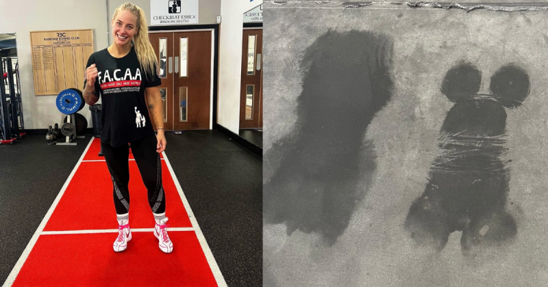 A boxeadora de 36 anos j&aacute; vendeu at&eacute; um par de meias usadas para um f&atilde; – Foto: Twitter/Reprodu&ccedil;&atilde;o/ND